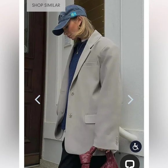 Oak & Fort oversized blazer - Picture 2 of 5